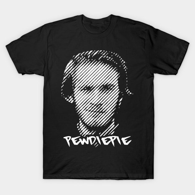 PewDiePie T-Shirt by Aldyz